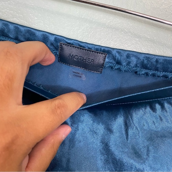 MOTHER The Athletic Skirt Teamwork Marine &‎ Yellow XS - Picture 5 of 6